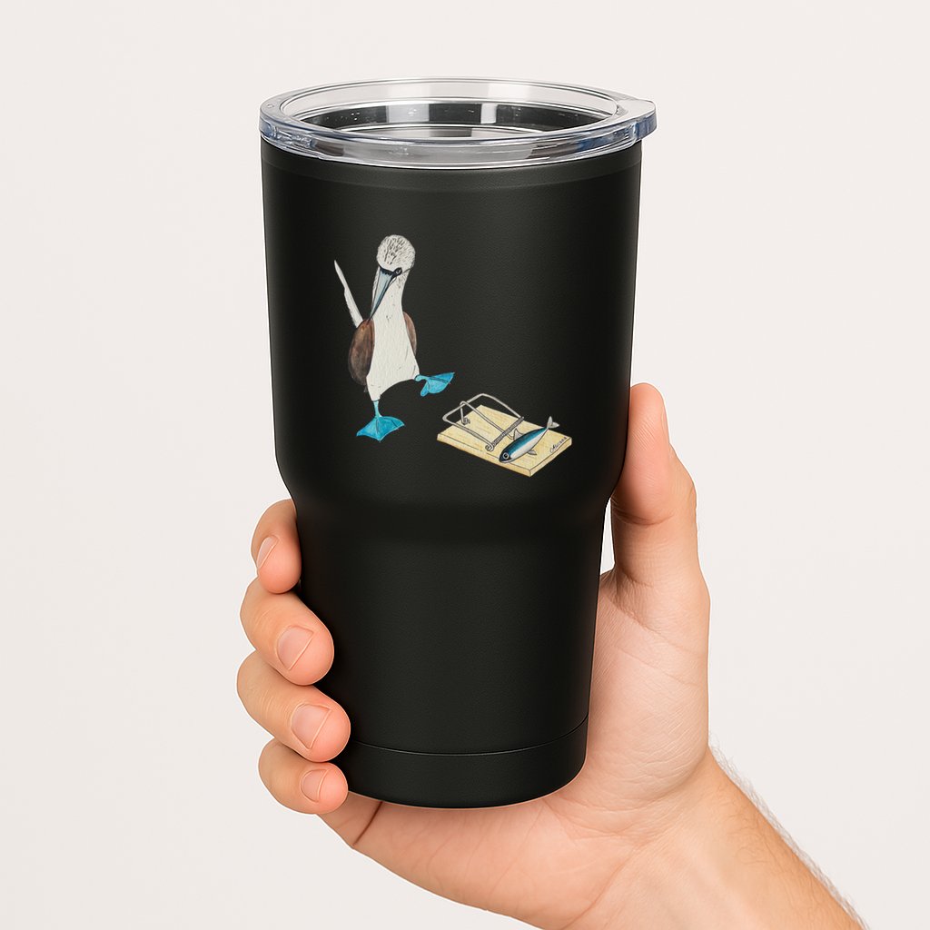 Bluefooted Booby Trap Tumbler