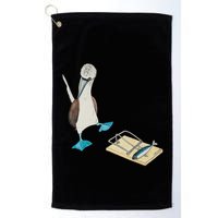 Bluefooted Booby Trap Golf Towel