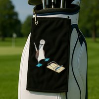Bluefooted Booby Trap Golf Towel