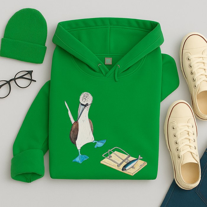 Bluefooted Booby Trap Hoodie