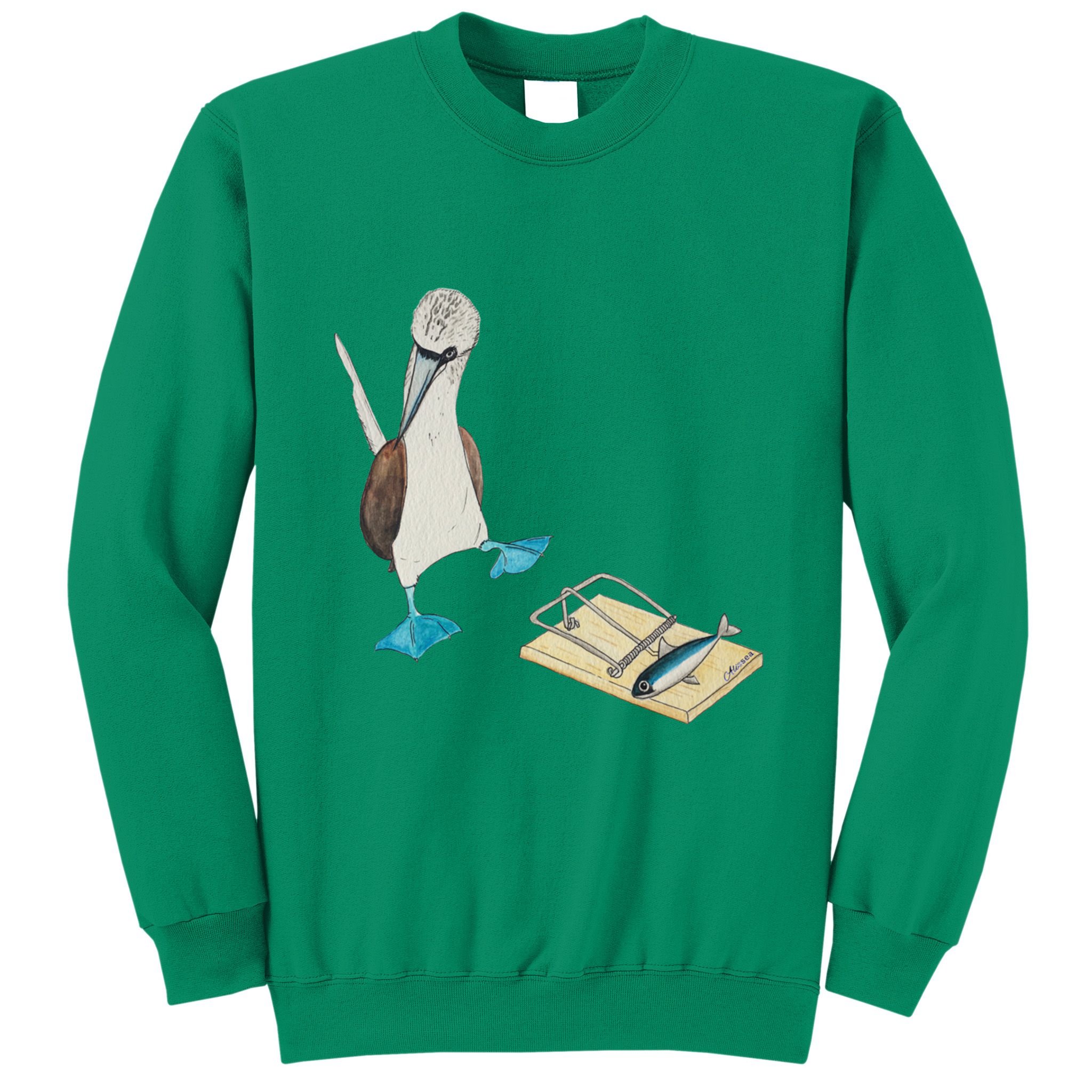 Bluefooted Booby Trap Sweatshirt