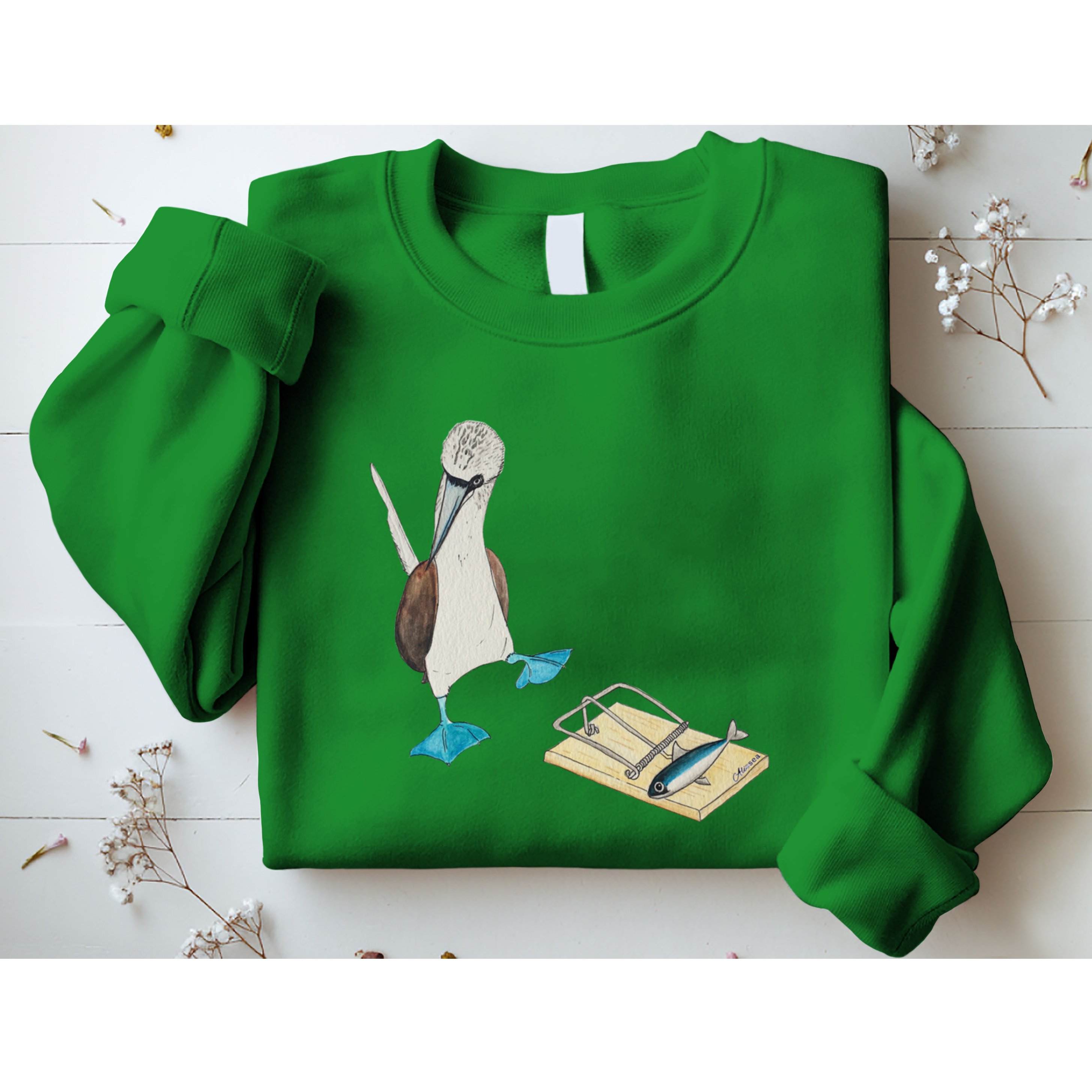 Bluefooted Booby Trap Sweatshirt