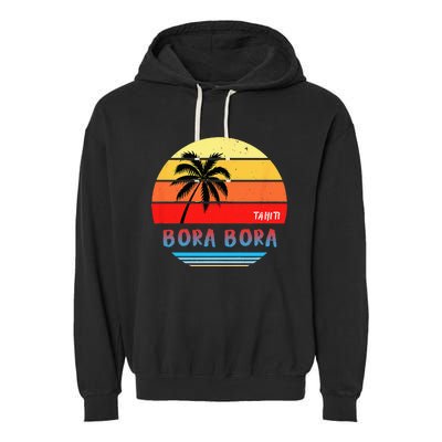 Bora Bora Tahiti Garment-Dyed Fleece Hoodie