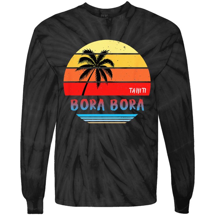 Bora Bora Tahiti Tie-Dye Long Sleeve Shirt