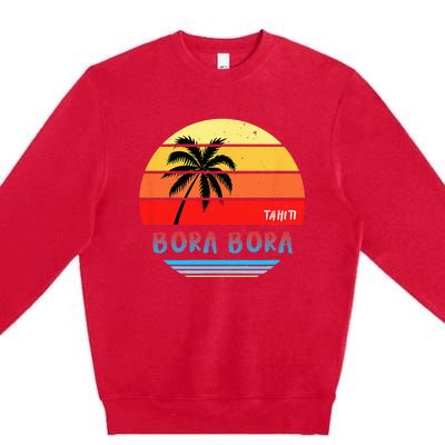 Bora Bora Tahiti Premium Crewneck Sweatshirt