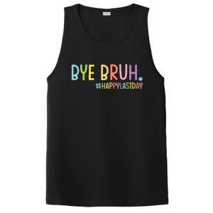 Bye Bruh Teacher Happy Last Day Of School Hello Summer Funny PosiCharge Competitor Tank