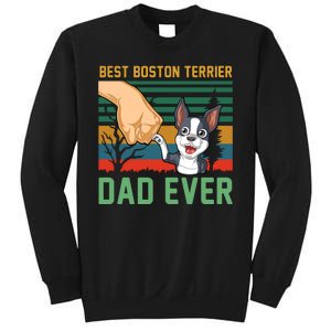 Best Boston Terrier Dad Ever Sweatshirt