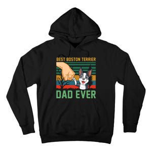 Best Boston Terrier Dad Ever Tall Hoodie