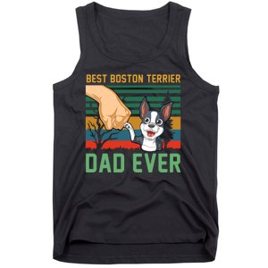 Best Boston Terrier Dad Ever Tank Top