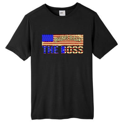 Bring Back The Boss Donald Trump Tall Fusion ChromaSoft Performance T-Shirt