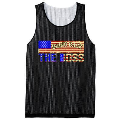 Bring Back The Boss Donald Trump Mesh Reversible Basketball Jersey Tank