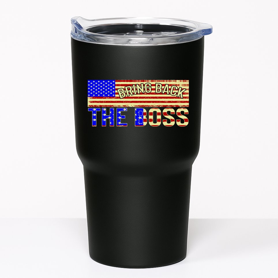 Bring Back The Boss Donald Trump Tumbler