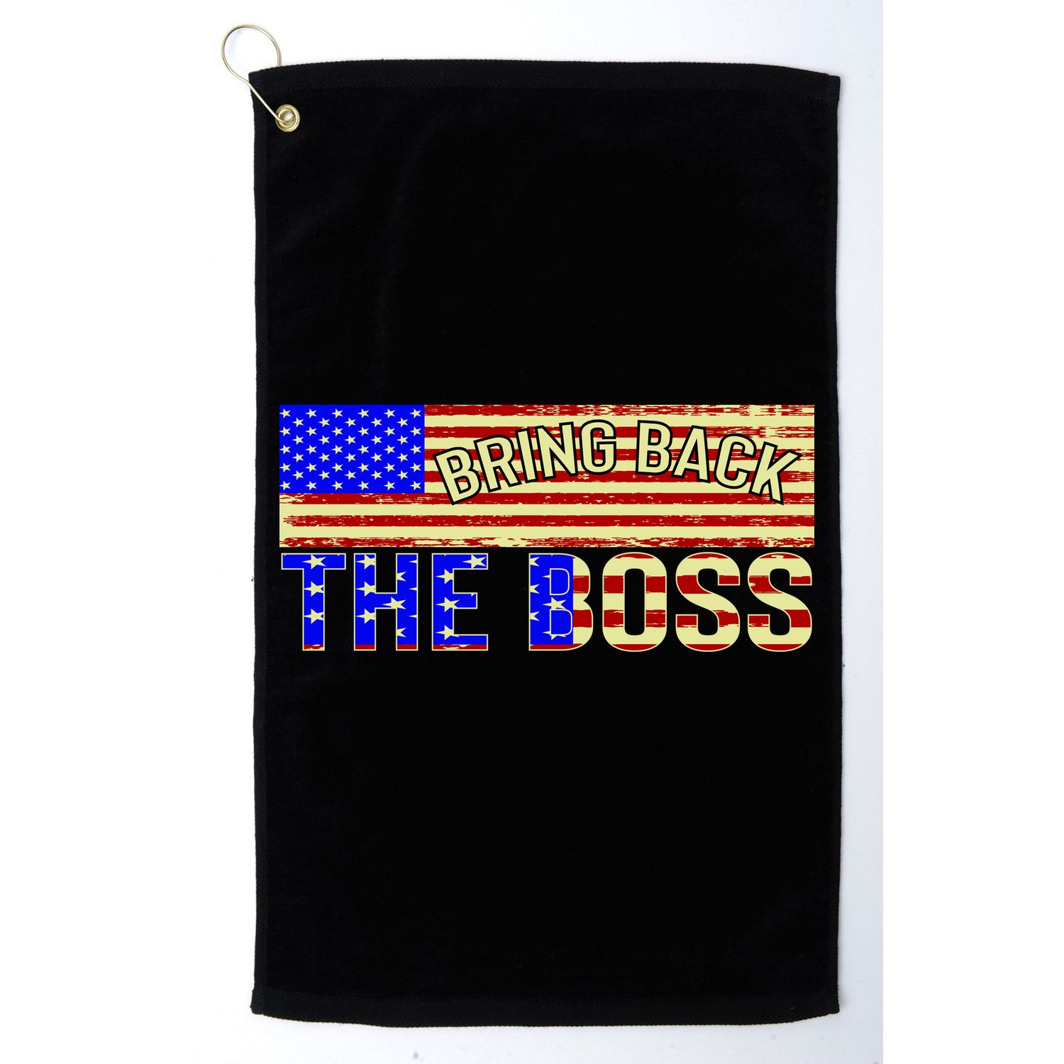 Bring Back The Boss Donald Trump Golf Towel