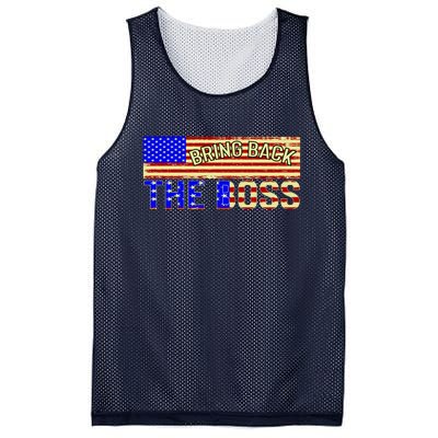 Bring Back The Boss Donald Trump Mesh Reversible Basketball Jersey Tank