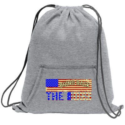 Bring Back The Boss Donald Trump Sweatshirt Cinch Pack Bag