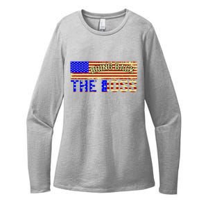 Bring Back The Boss Donald Trump Womens CVC Long Sleeve Shirt