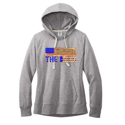 Bring Back The Boss Donald Trump Women's Fleece Hoodie