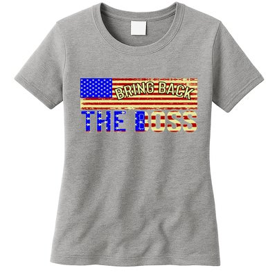 Bring Back The Boss Donald Trump Womens T-Shirt