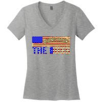 Bring Back The Boss Donald Trump Women's V-Neck T-Shirt