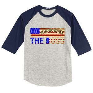 Bring Back The Boss Donald Trump Kids Colorblock Raglan Jersey