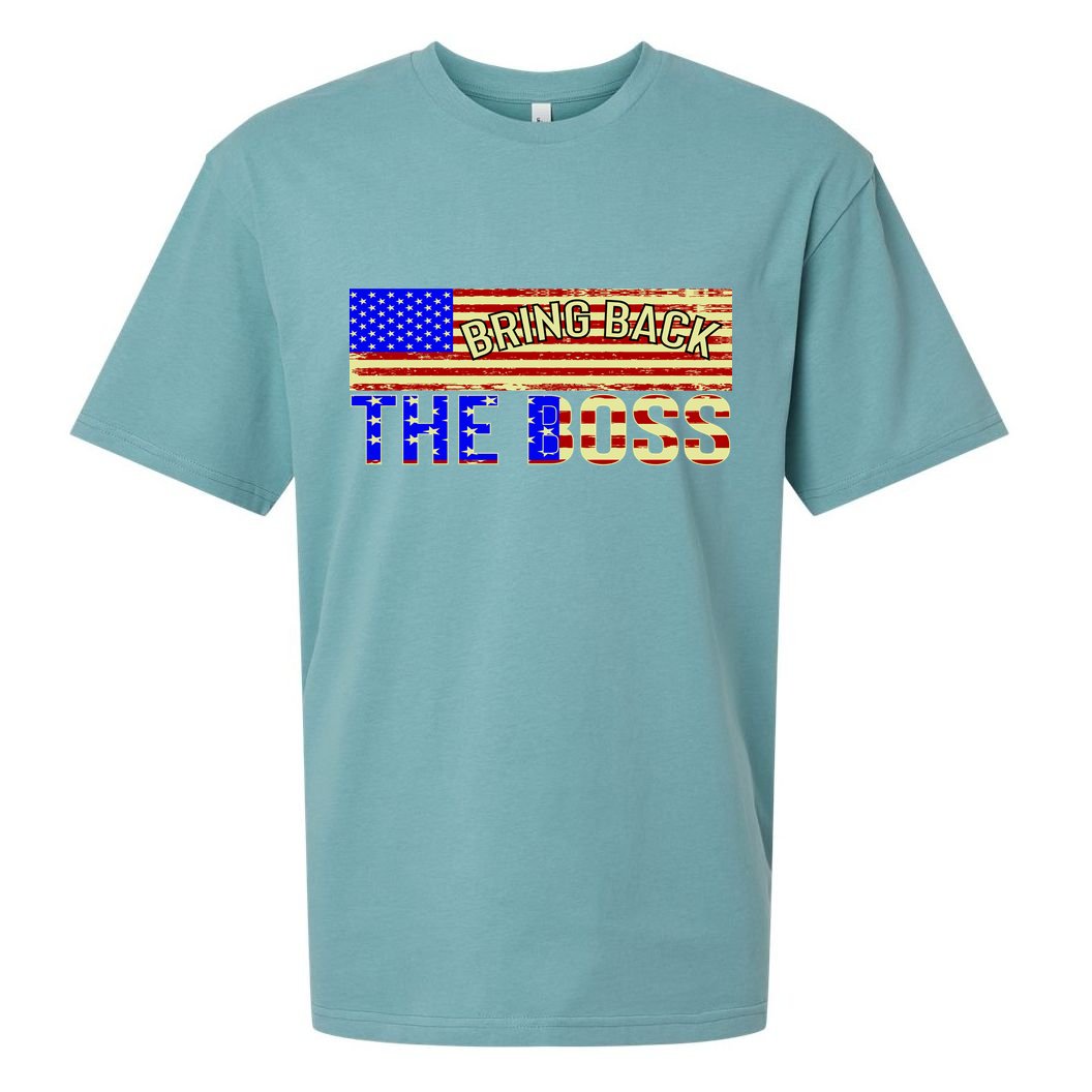 Bring Back The Boss Donald Trump Sueded Cloud Jersey T-Shirt
