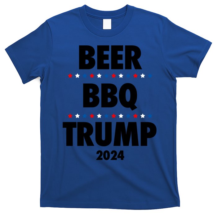 Beer Bbq Trump 2024 Election Gift T-Shirt