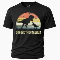 Big Brothersaurus T Rex Dinosaur Big Brother Saurus Family Cooling Performance Crew T-Shirt