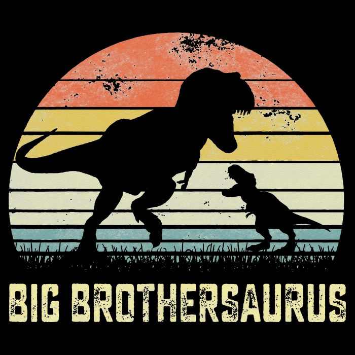 Big Brothersaurus T Rex Dinosaur Big Brother Saurus Family Cooling Performance Crew T-Shirt