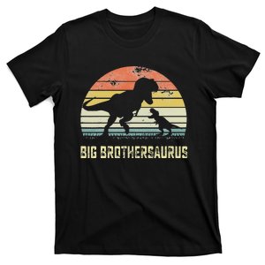 Big Brothersaurus T Rex Dinosaur Big Brother Saurus Family T-Shirt