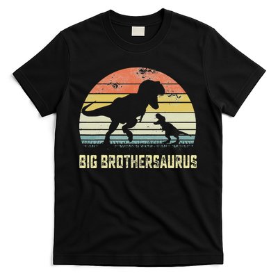 Big Brothersaurus T Rex Dinosaur Big Brother Saurus Family T-Shirt