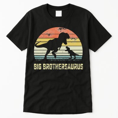 Big Brothersaurus T Rex Dinosaur Big Brother Saurus Family Tall T-Shirt