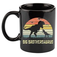 Big Brothersaurus T Rex Dinosaur Big Brother Saurus Family 11oz C Handle Ceramic Mug