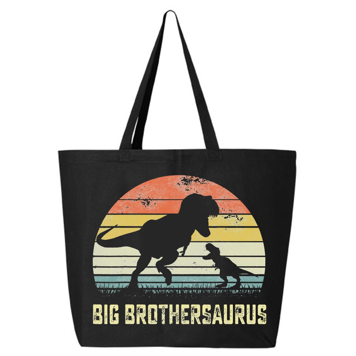 Big Brothersaurus T Rex Dinosaur Big Brother Saurus Family 25L Jumbo Tote