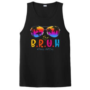 Bye Bruh Teacher Happy Last Day Of School Hello Summer PosiCharge Competitor Tank