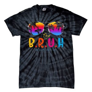 Bye Bruh Teacher Happy Last Day Of School Hello Summer Tie-Dye T-Shirt