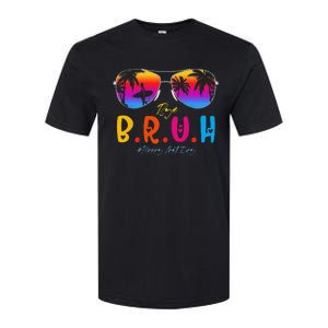 Bye Bruh Teacher Happy Last Day Of School Hello Summer Softstyle CVC T-Shirt