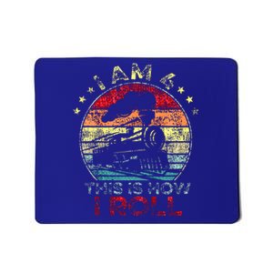 Birthday Boy Train 4 Year Old Mousepad