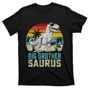 Big Brothersaurus T Rex Dinosaur Big Brother Saurus Family Long Sleeve T-Shirt