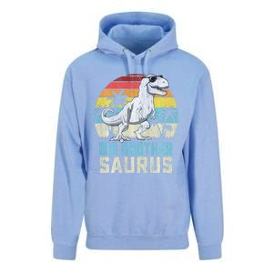 Big Brothersaurus T Rex Dinosaur Big Brother Saurus Family Long Sleeve Unisex Surf Hoodie