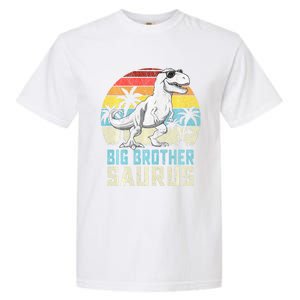 Big Brothersaurus T Rex Dinosaur Big Brother Saurus Family Long Sleeve Garment-Dyed Heavyweight T-Shirt