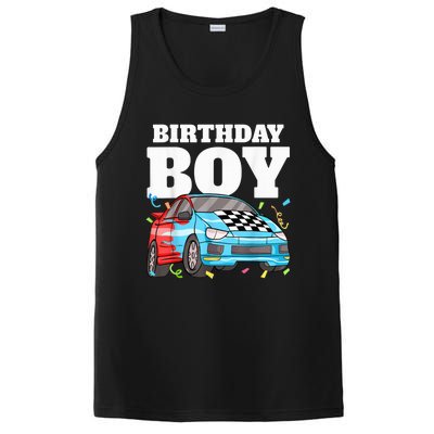 Birthday Boy Toddler Race Car Racing Car Driver Theme PosiCharge Competitor Tank