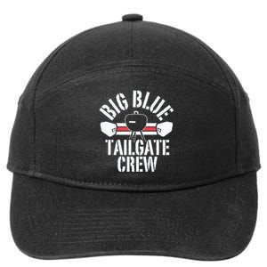 Big Blue Tailgate Crew Ny Giants 7-Panel Snapback Hat