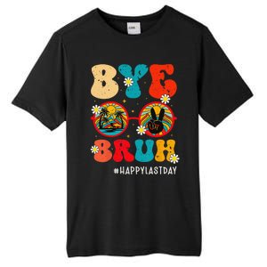 Bye Bruh Teacher Happy Last Day of School Hello Summer Funny Tall Fusion ChromaSoft Performance T-Shirt