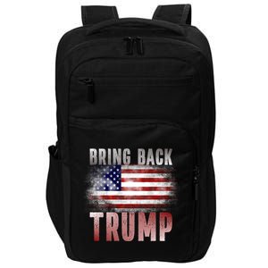 Bring Back Trump Pro Trump Anti Biden Save America 2024 Gift Impact Tech Backpack