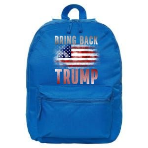 Bring Back Trump Pro Trump Anti Biden Save America 2024 Gift 16 in Basic Backpack