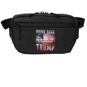 Bring Back Trump Pro Trump Anti Biden Save America 2024 Gift Crossbody Pack