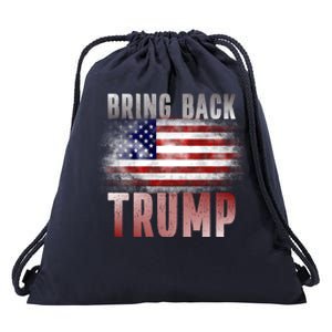 Bring Back Trump Pro Trump Anti Biden Save America 2024 Gift Drawstring Bag