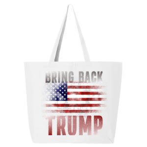 Bring Back Trump Pro Trump Anti Biden Save America 2024 Gift 25L Jumbo Tote