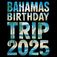 Bahamas Birthday Trip 2025 Vacation Party Crew Cruise 16 in Basic Backpack