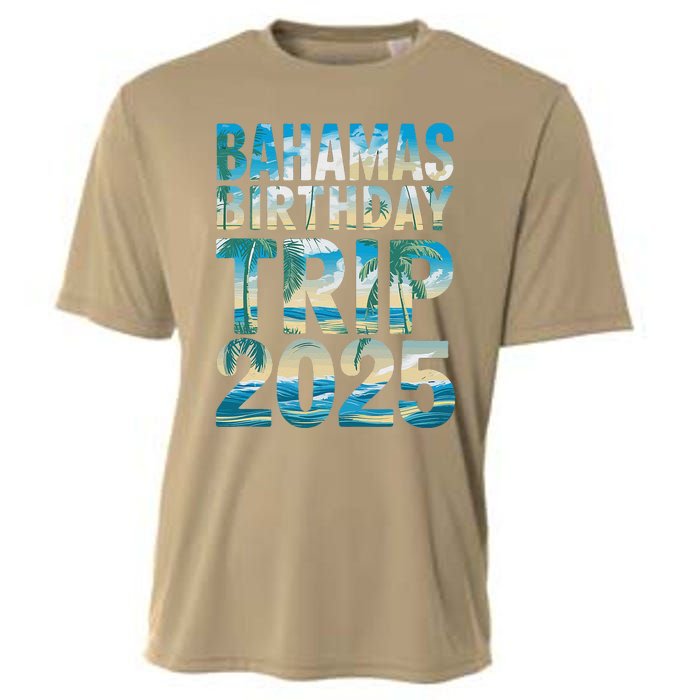 Bahamas Birthday Trip 2025 Vacation Party Crew Cruise Cooling Performance Crew T-Shirt